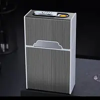 Box Cigarette Case With Lighter - Master
